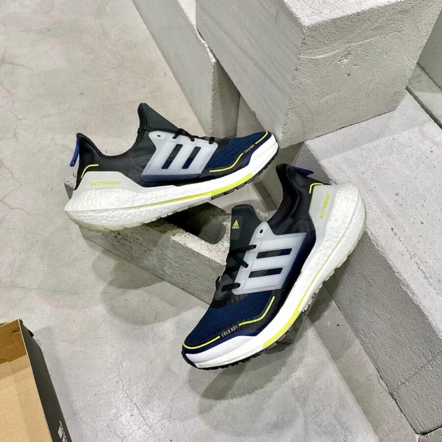 giày adidas ultraboost 21 cold.rdy 'legend ink acid yellow' s23893
