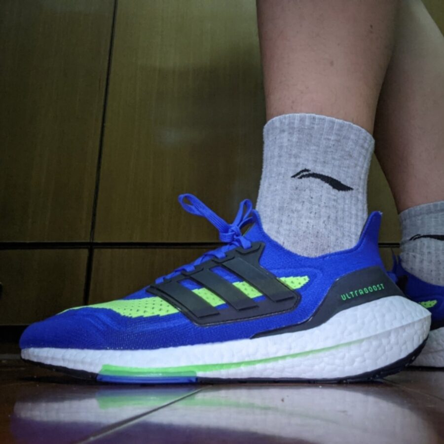 giày adidas ultraboost 21 'sonic ink screaming green' s23873