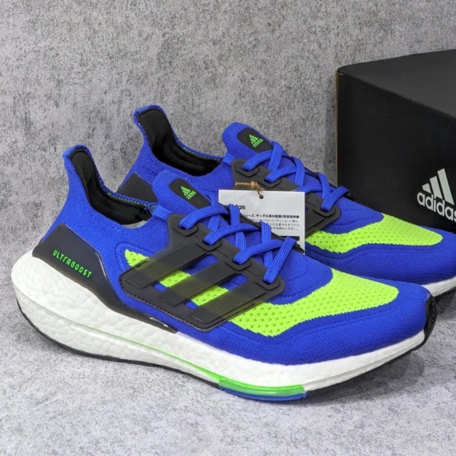 giày adidas ultraboost 21 'sonic ink screaming green' s23873
