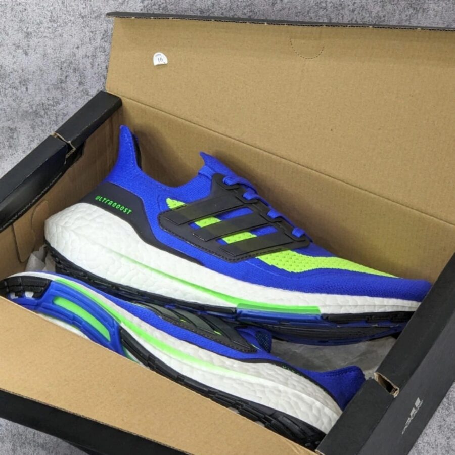 giày adidas ultraboost 21 'sonic ink screaming green' s23873