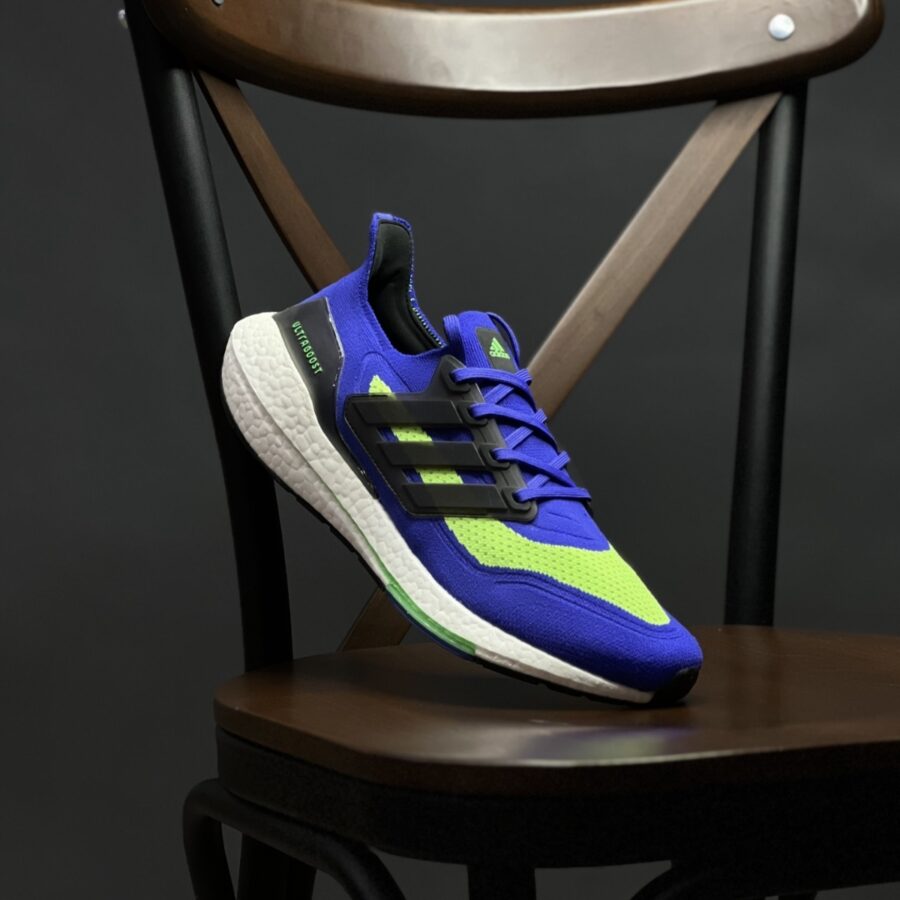 giày adidas ultraboost 21 'sonic ink screaming green' s23873