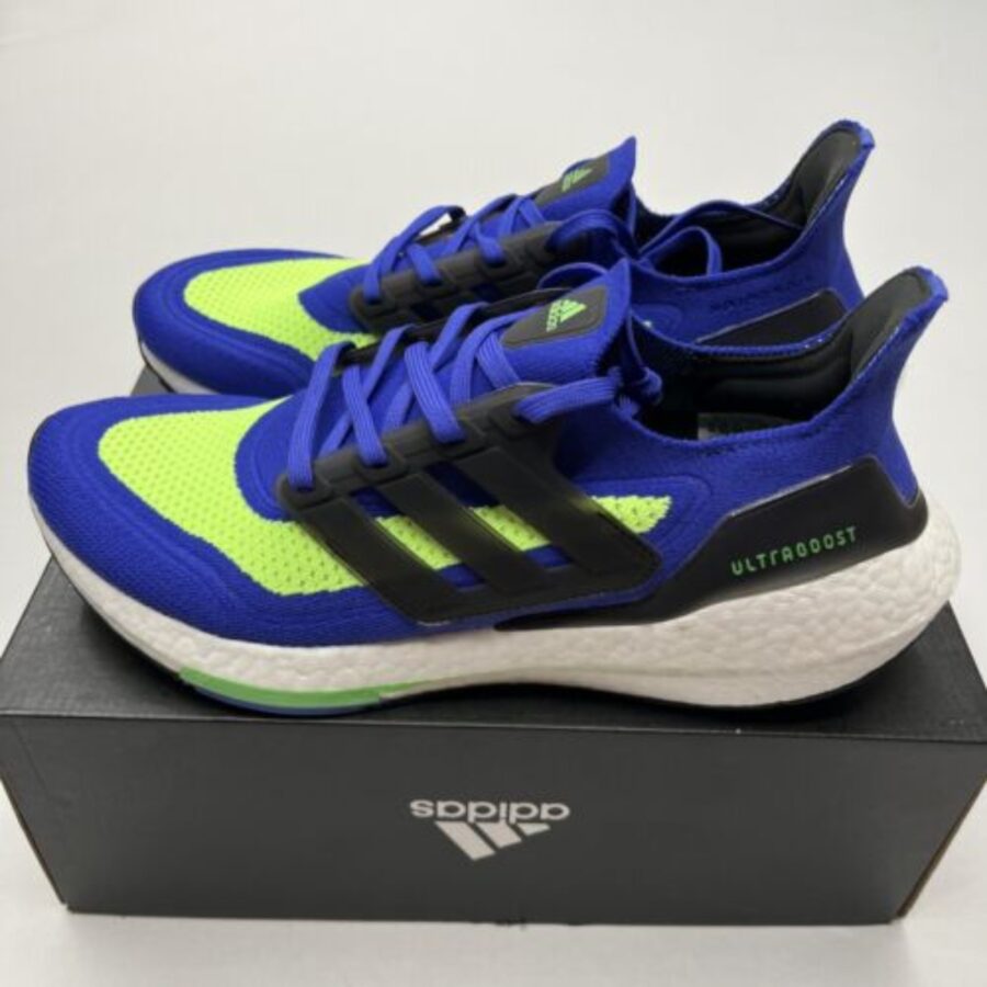 giày adidas ultraboost 21 'sonic ink screaming green' s23873