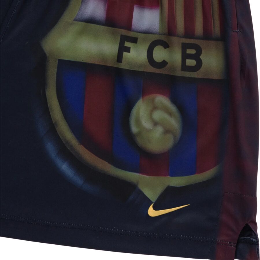 quần travis scott x nike x fc barcelona skeleton home shorts