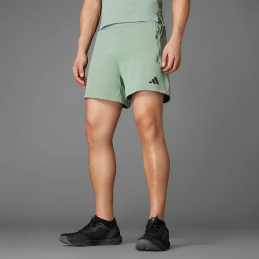 quần adidas short airchill nam 'silver green' ji8191