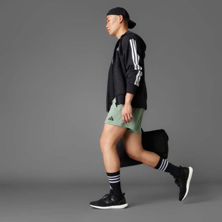 quần adidas short airchill nam 'silver green' ji8191