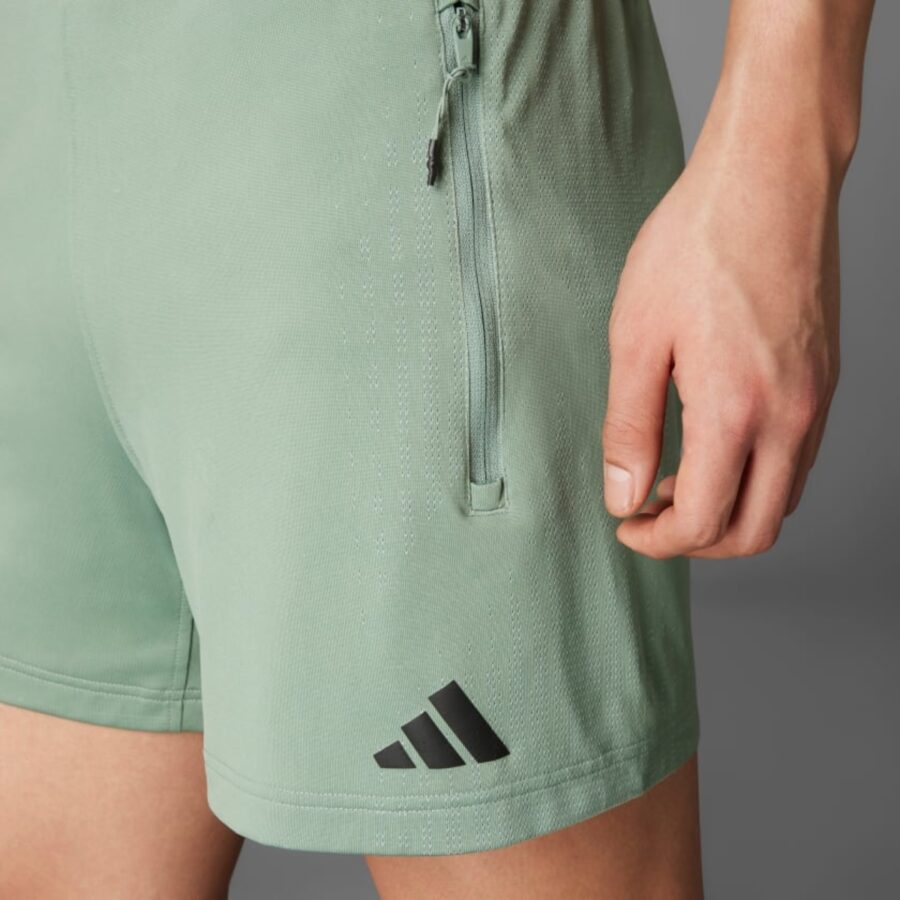 quần adidas short airchill nam 'silver green' ji8191