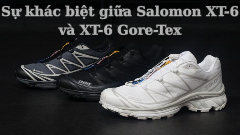 sự khác biệt giữa salomon xt-6 và xt-6 gore-tex sự khác biệt giữa salomon xt-6 và xt-6 gore-tex