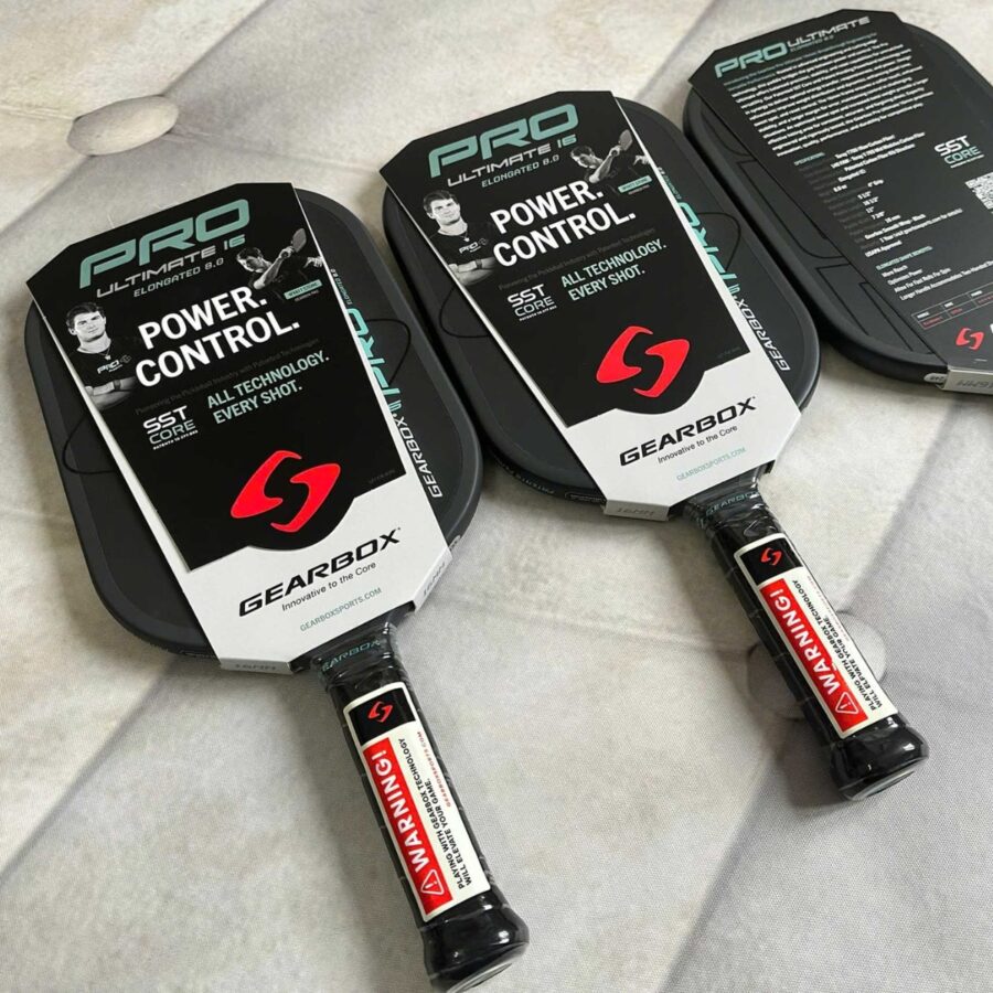 vợt pickleball gearbox pro ultimate elongated 16mm