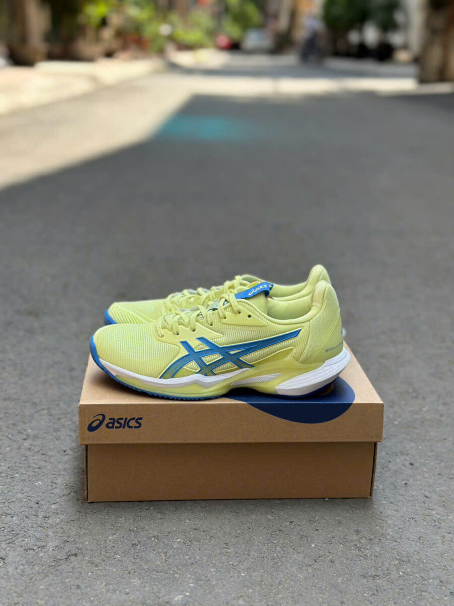 giày asics solution speed ff 3 'huddle yellow blue coast' 1042a250-750