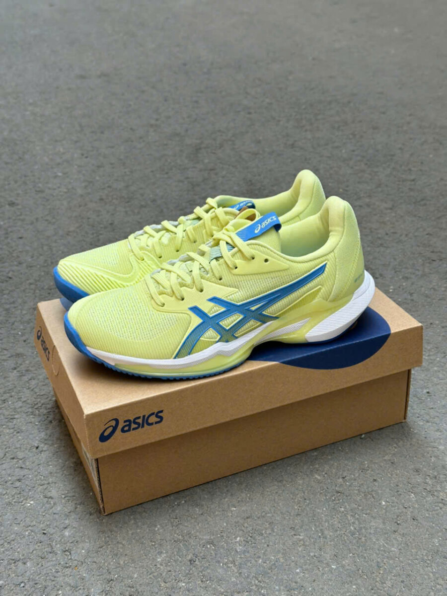 giày asics solution speed ff 3 'huddle yellow blue coast' 1042a250-750