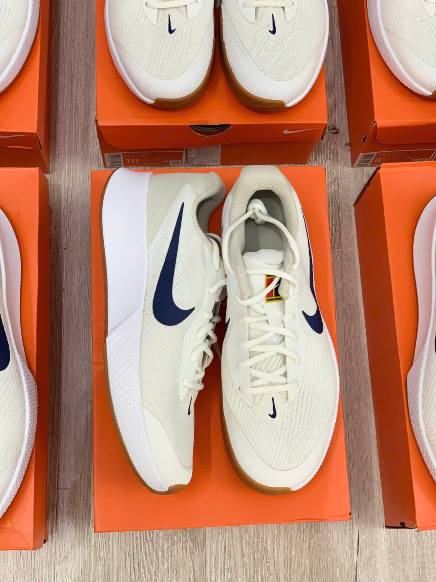 giày tennis/pickleball nikecourt vapor lite 3 hc 'light bone binary blue' fz2155-100