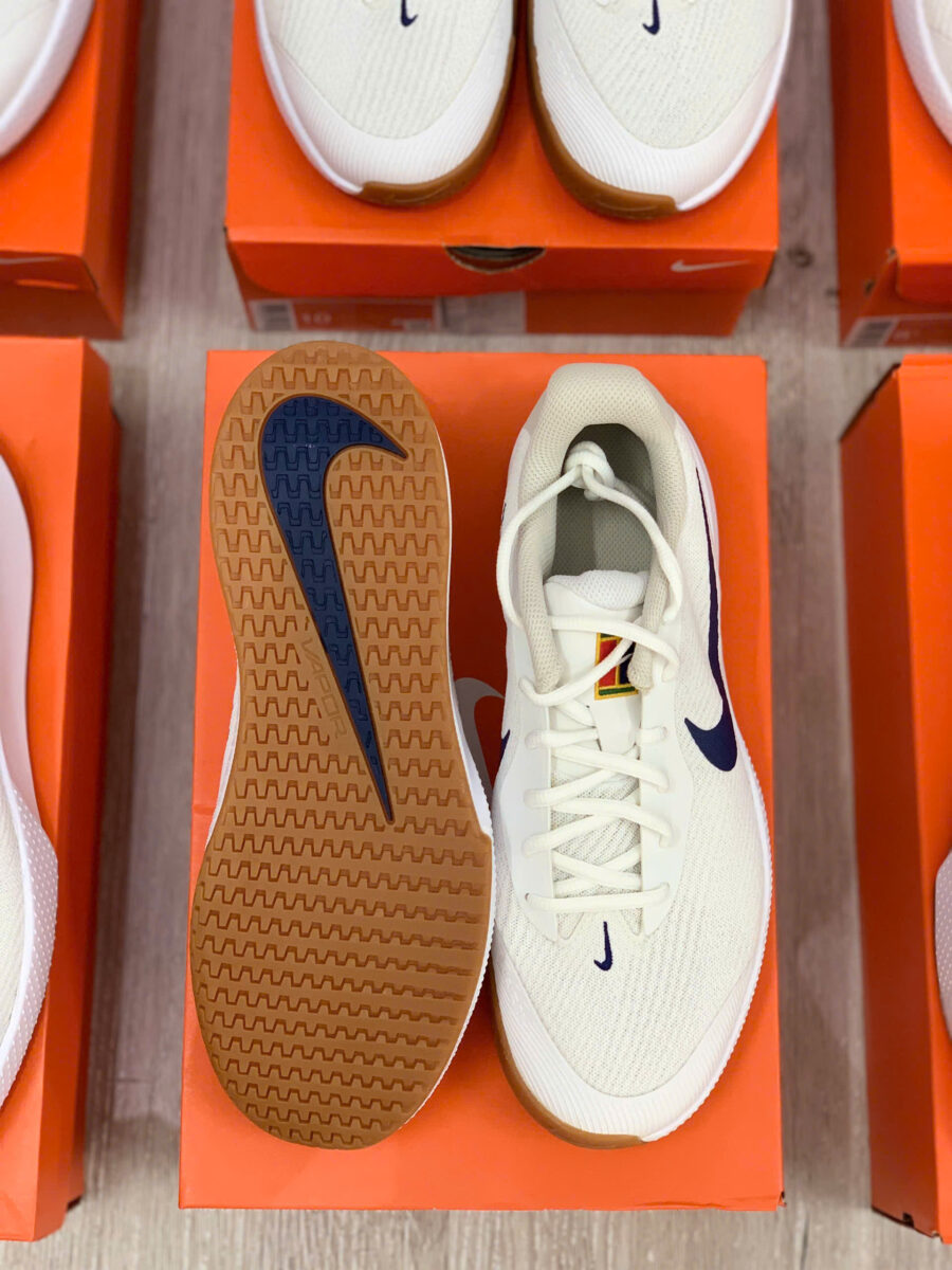 giày tennis/pickleball nikecourt vapor lite 3 hc 'light bone binary blue' fz2155-100