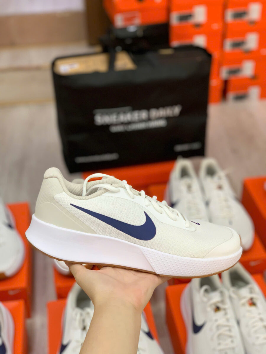 giày tennis/pickleball nikecourt vapor lite 3 hc 'light bone binary blue' fz2155-100