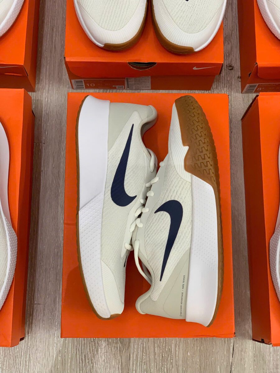 giày tennis/pickleball nikecourt vapor lite 3 hc 'light bone binary blue' fz2155-100