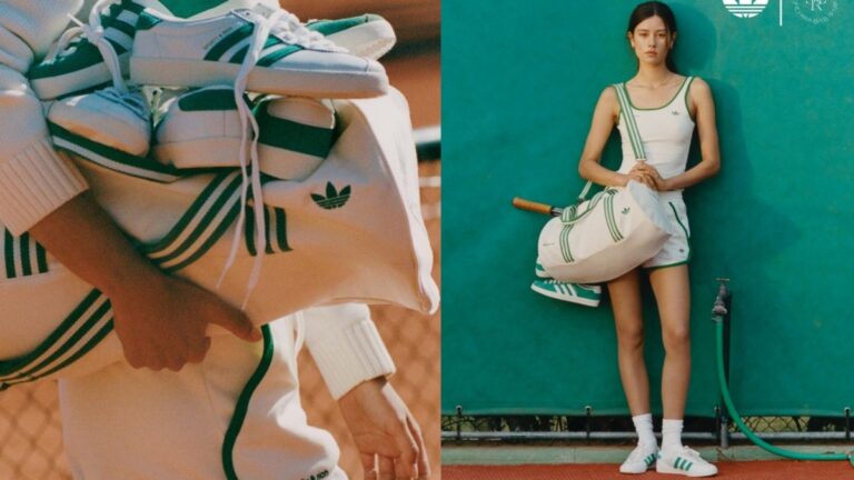 tạo dấu ấn với bộ sưu tập adidas x sporty & rich court