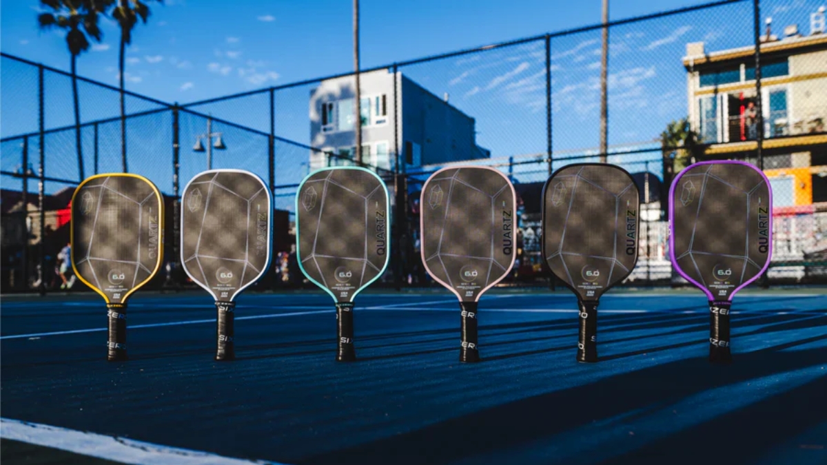 review six zero quartz: đối thủ nặng ký mới trong làng vợt pickleball