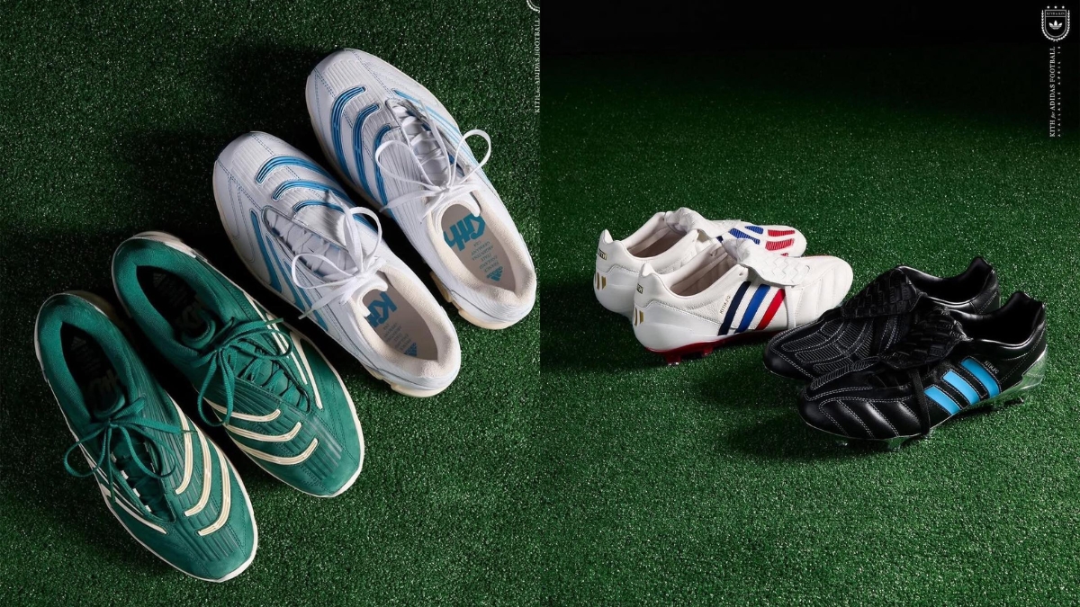 bùng nổ bộ sưu tập kith x adidas football 2025