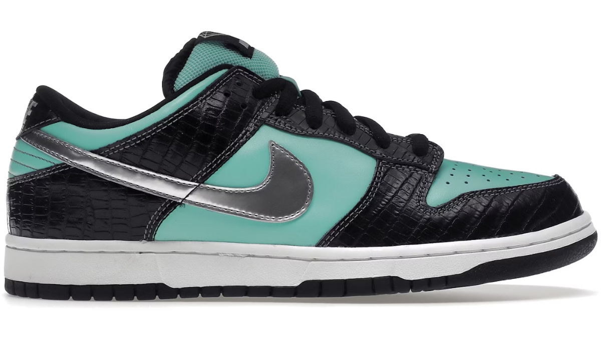 tại sao dòng nike sb dunk đắt nhất thế giới? nike sb dunk “tiffany” (2005) – khoảng 20,000 usd