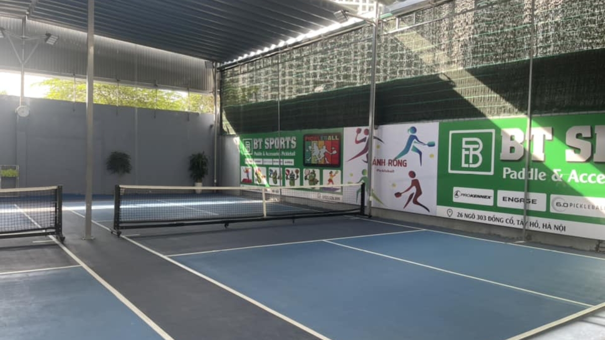 top 7 sân pickleball quận hai bà trưng đẹp chuẩn quốc tế
