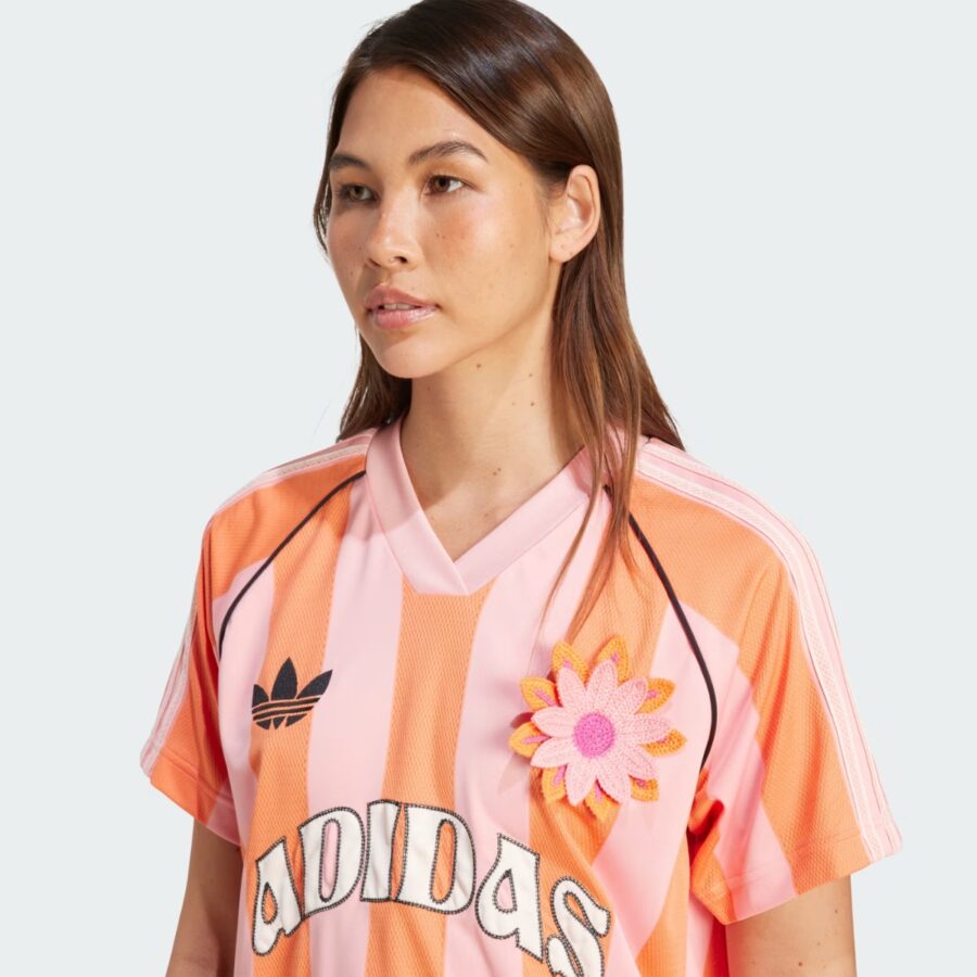 áo adidas originals summer glow jersey 'semi pink spark' kc0673