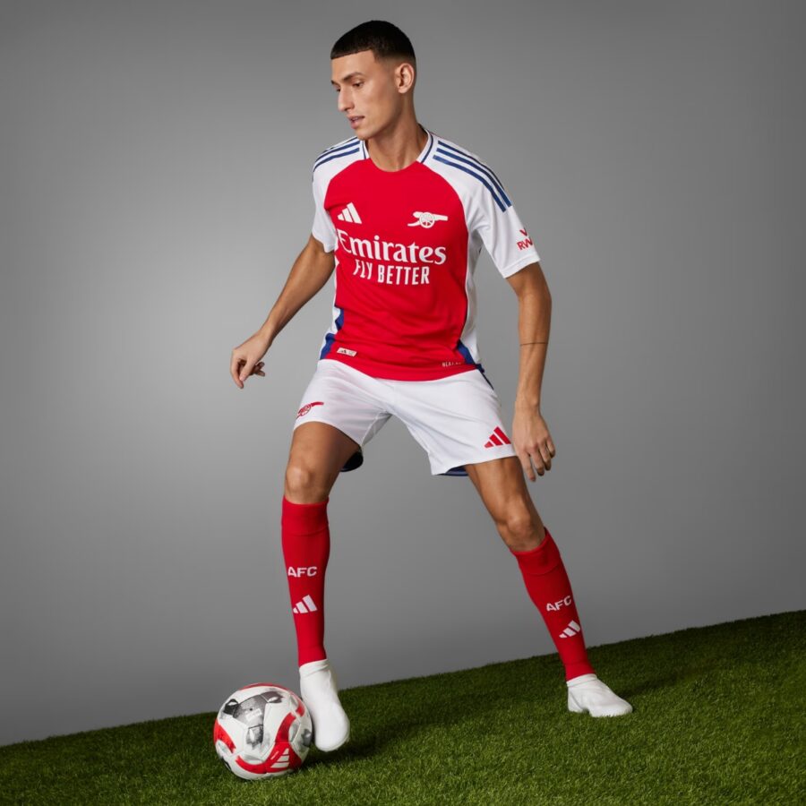 áo adidas arsenal 2425 home authentic jersey 'red' it6140