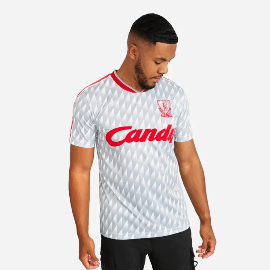 áo đá bóng nam lfc sân khách liverpool 1989 1991 'grey' a23pn06