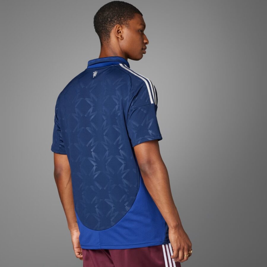áo adidas đấu sân khách manchester united 24 25 'night indigo' iu1390