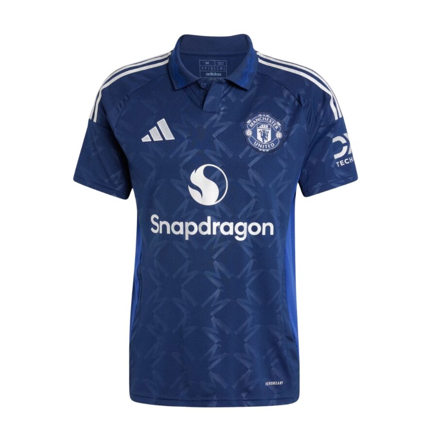 áo adidas đấu sân khách manchester united 24 25 'night indigo' iu1390