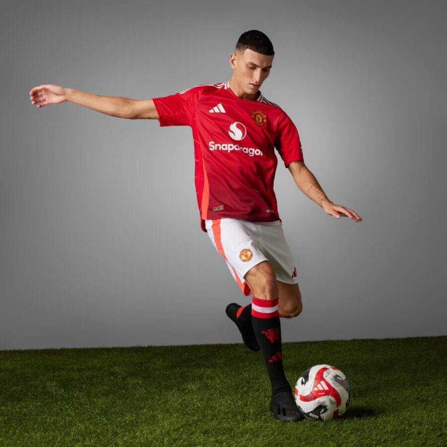 áo adidas đấu sân nhà authentic manchester united 2425 'mufc red' jf1291