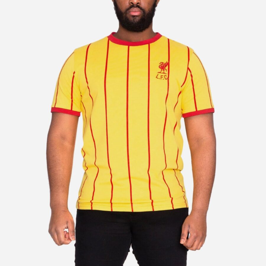 áo đá bóng nam lfc heritage sân khách liverpool 82 'yellow' a15764