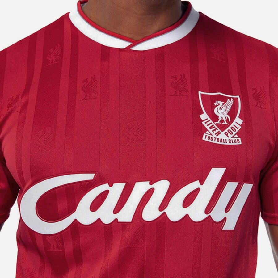 áo đá bóng nam lfc retr sân nhà liverpool 1989 'red' a11991