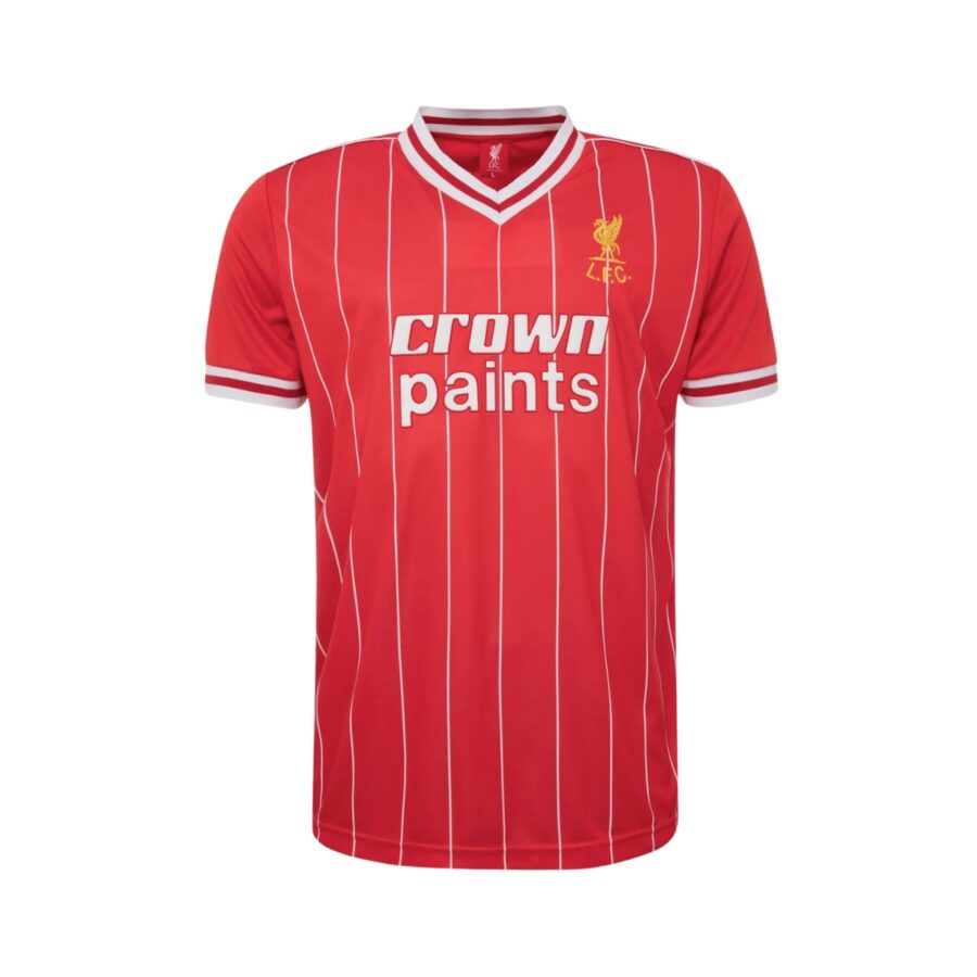 áo đá bóng nam lfc retro sân nhà liverpool 1982 'red' a13338