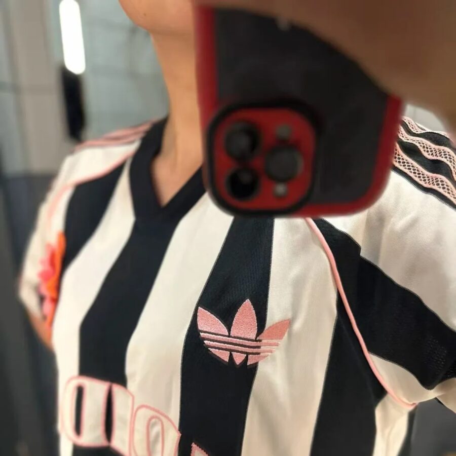 áo adidas originals summer glow jersey 'white black' kc0672