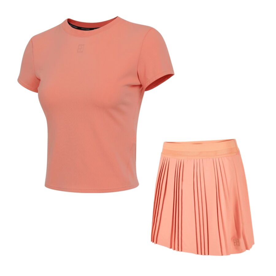 bộ thể thao nikecourt advantage women's dri-fit tennis 'orange' hq2995-844 fz6513-844