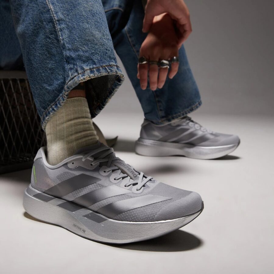 giày adidas adizero evo sl 'silver metallic' jr3419