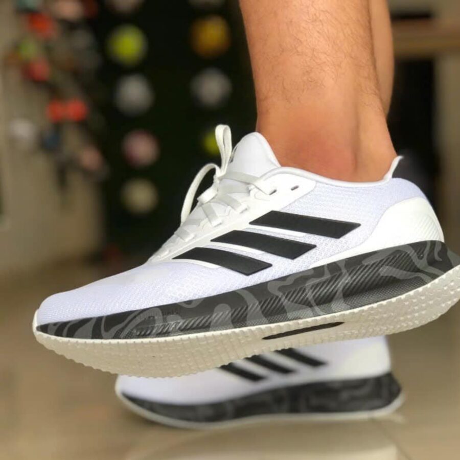 giày adidas runfalcon 5 nam 'cloud white core black' ji0872