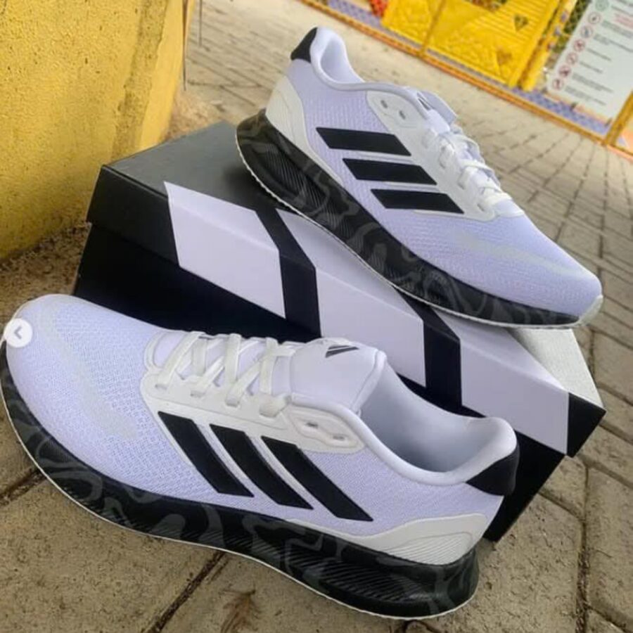 giày adidas runfalcon 5 nam 'cloud white core black' ji0872