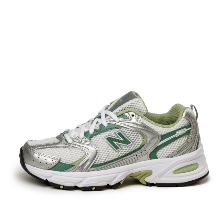 giày new balance 530 'white silver green' mr530adb