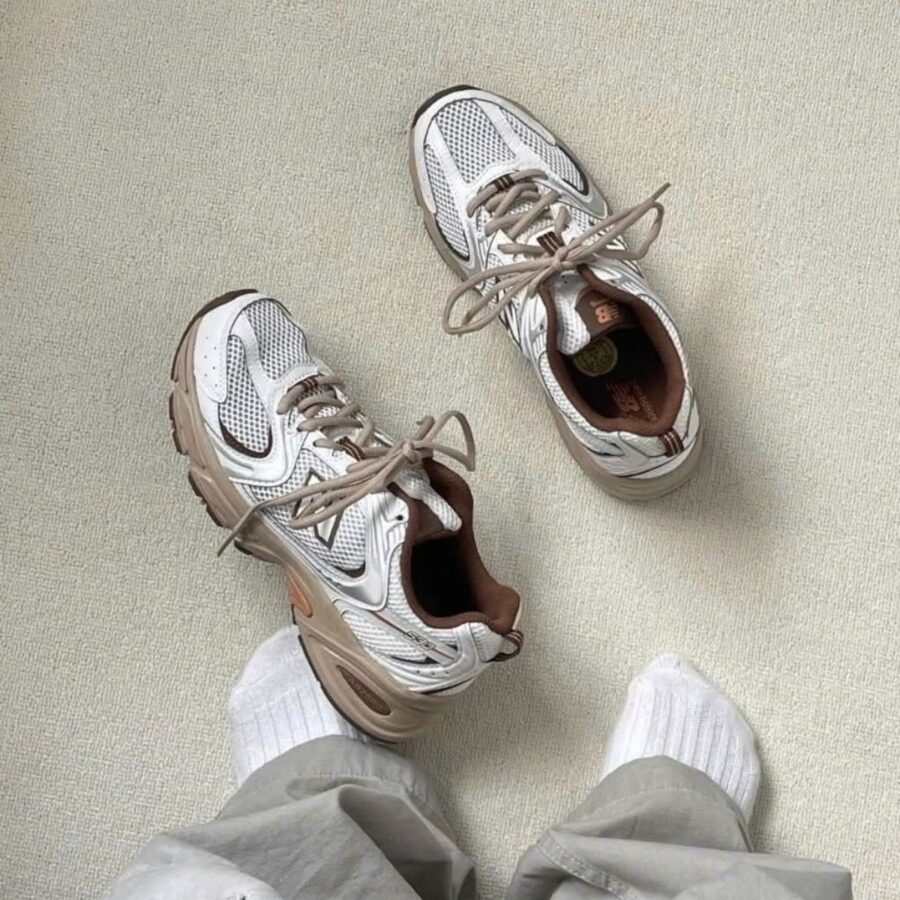 giày new balance x niko and ‘white brown’ mr530ni