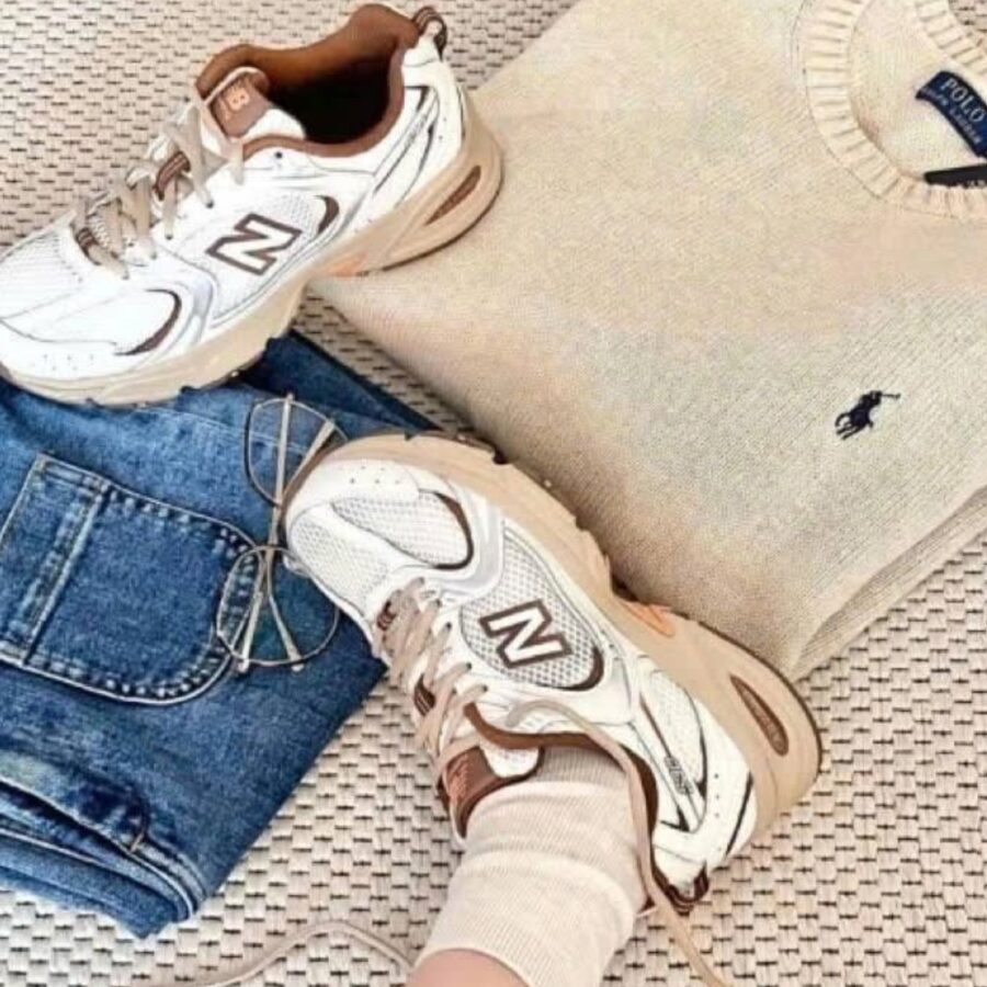 giày new balance x niko and ‘white brown’ mr530ni
