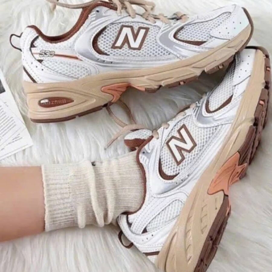 giày new balance x niko and ‘white brown’ mr530ni