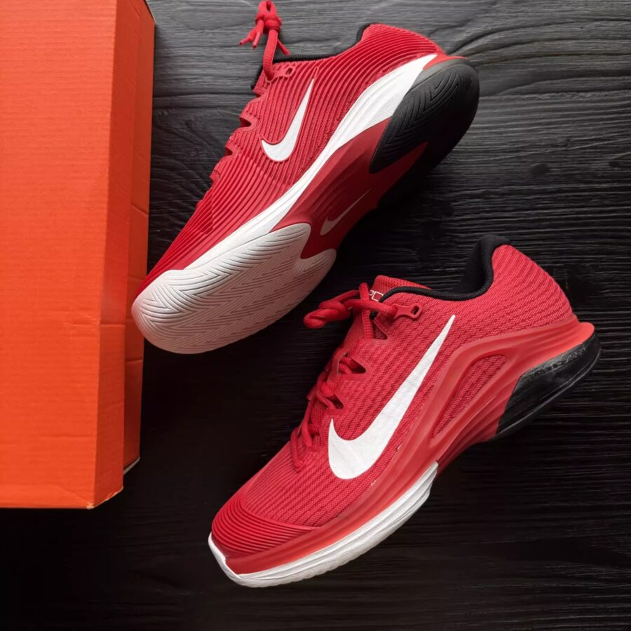 giày tennis/pickleball nike court air zoom vapor 12 hc 'university red' fv5552-600