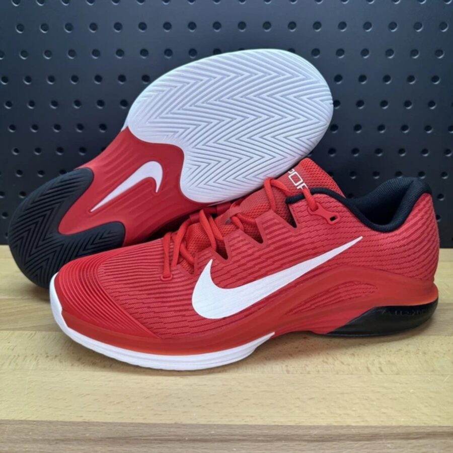giày tennis/pickleball nike court air zoom vapor 12 hc 'university red' fv5552-600