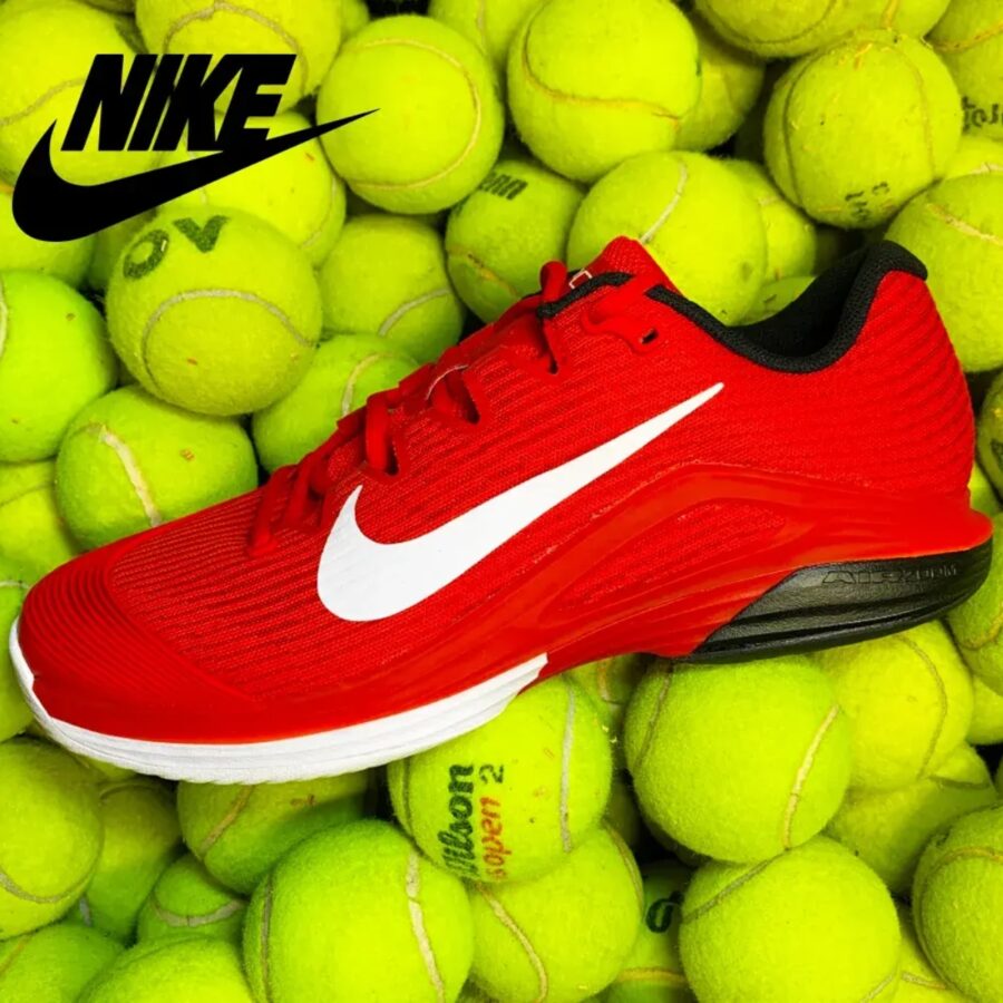 giày tennis/pickleball nike court air zoom vapor 12 hc 'university red' fv5552-600