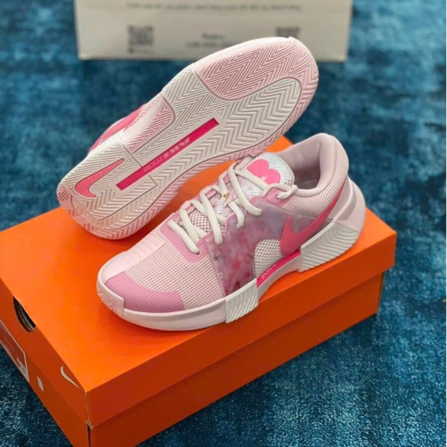 giày tennis/pickleball nike gp challenge 1 x naomi osaka 'pink foam' hj6643-601