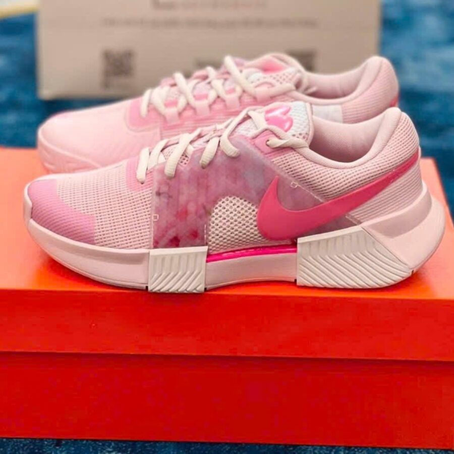 giày tennis/pickleball nike gp challenge 1 x naomi osaka 'pink foam' hj6643-601