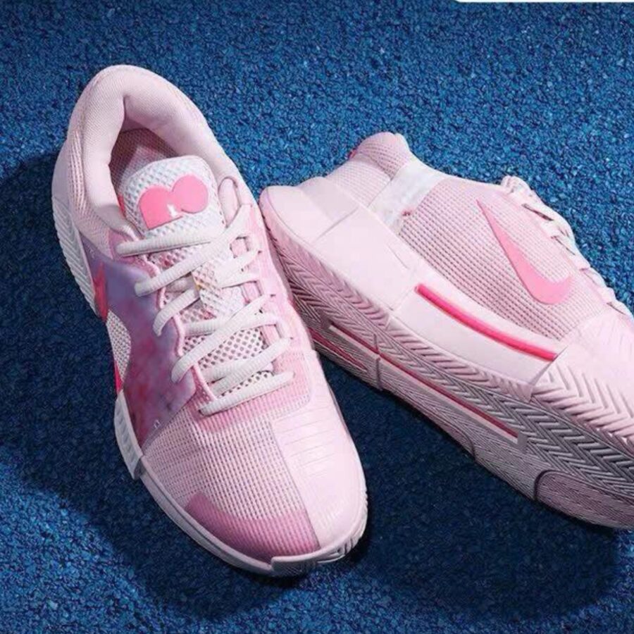 giày tennis/pickleball nike gp challenge 1 x naomi osaka 'pink foam' hj6643-601
