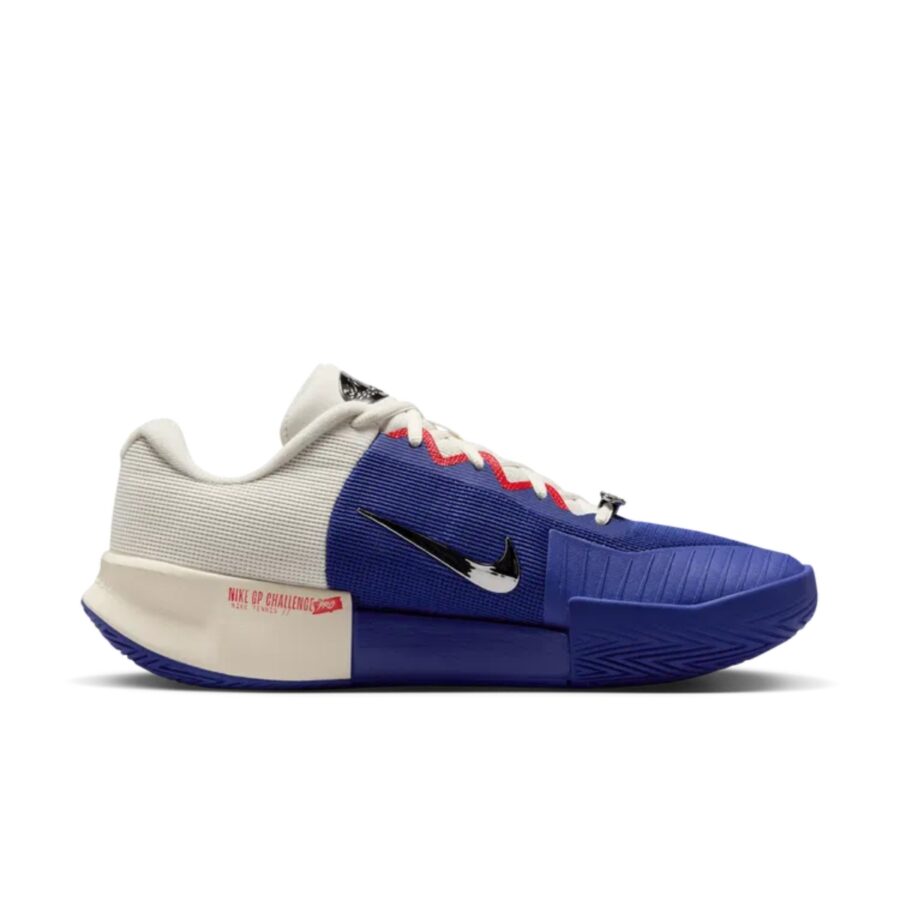 giày tennis/pickleball nike zoom gp challenge 1 premium hc 'deep night light crimson' hj6769-500