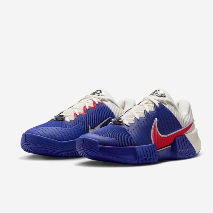 giày tennis/pickleball nike zoom gp challenge 1 premium hc 'deep night light crimson' hj6769-500