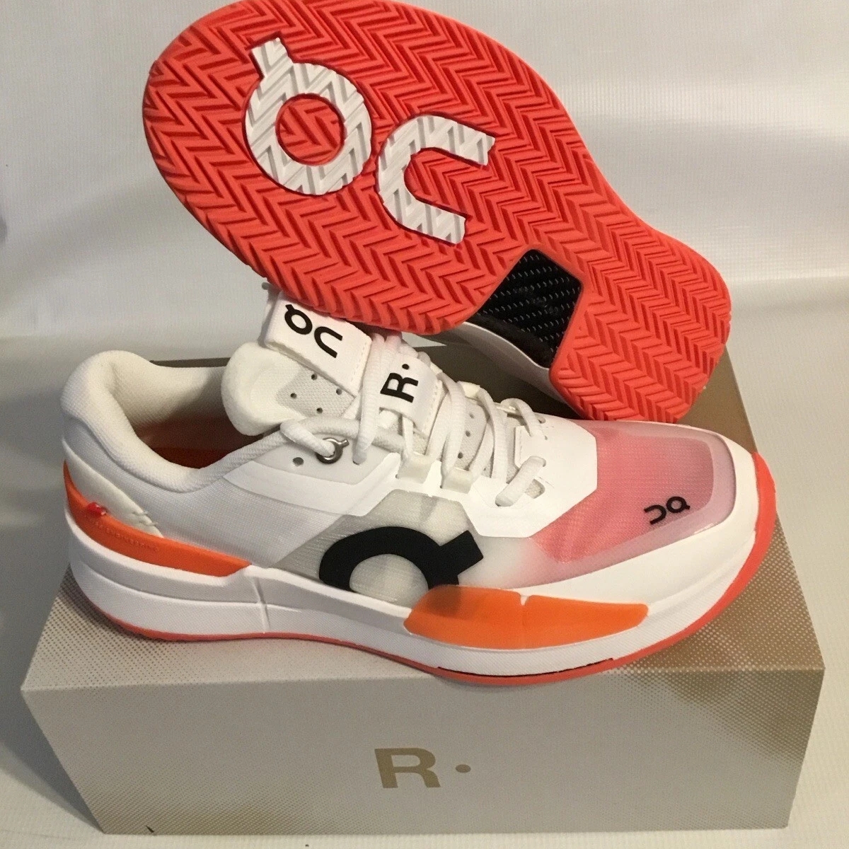 giày on roger pro 2 clay ‘white flame’ 3we10330256 (2) giày on roger pro 2 clay ‘white flame’ 3we10330256